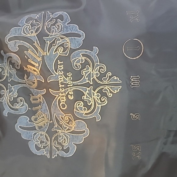 BIG CHILL black faux fur vest size large faux leather - Picture 10 of 14